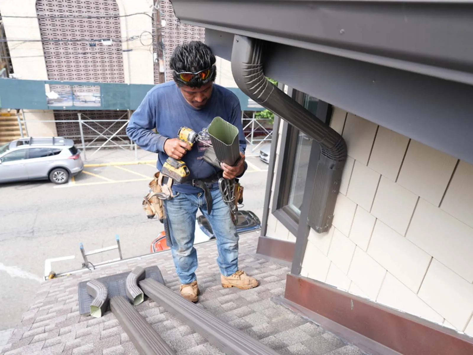 Gutter Downspout Repair & Replacement in Palisades Park, NJ